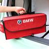 NNEJ4 Felt Cloth Car Trunk Storage Box For BMW Mini Cooper One JCW F54 F55 F56 F57 F60 Foldable Organizer Case Car Supplies keychain
