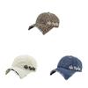 Baseball Cap With Embroidered Letters Adjustable Sunshade For Men And Women