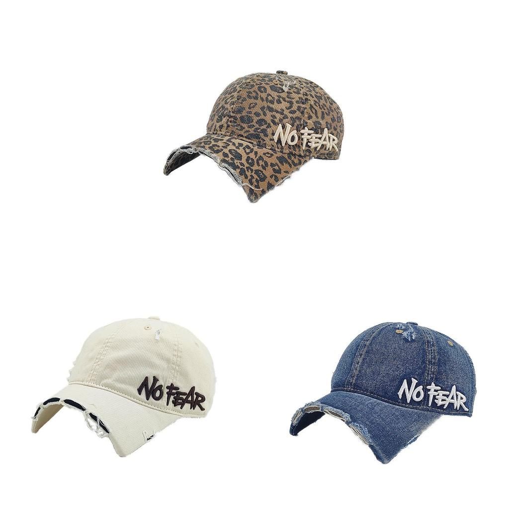 Baseball Cap With Embroidered Letters Adjustable Sunshade For Men And Women