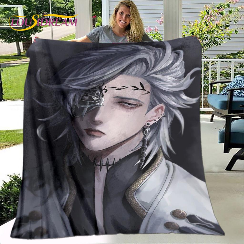 Record of Ragnarok Anime Cartoon Soft Plush Blanket,Flannel Blanket Throw Blanket for Living Room Bedroom Bed Sofa Picnic Cover