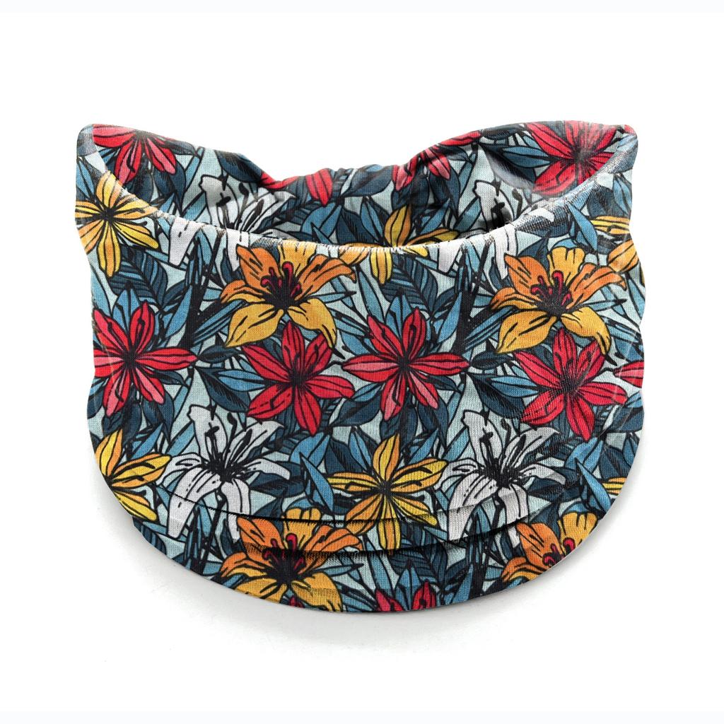 European American Women's Hair Band African Print Pattern Wide Edge Elastic Knot Sports Yoga Headband Women's Headwear Hair