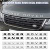 VTL1 Per Range Rover Evoque Sport HSE 1 pz Plastica ABS 3D Emblema Grande per Bagagliaio Auto Lettere Volvo Adesivo Decalcomania per Logo Range Rover