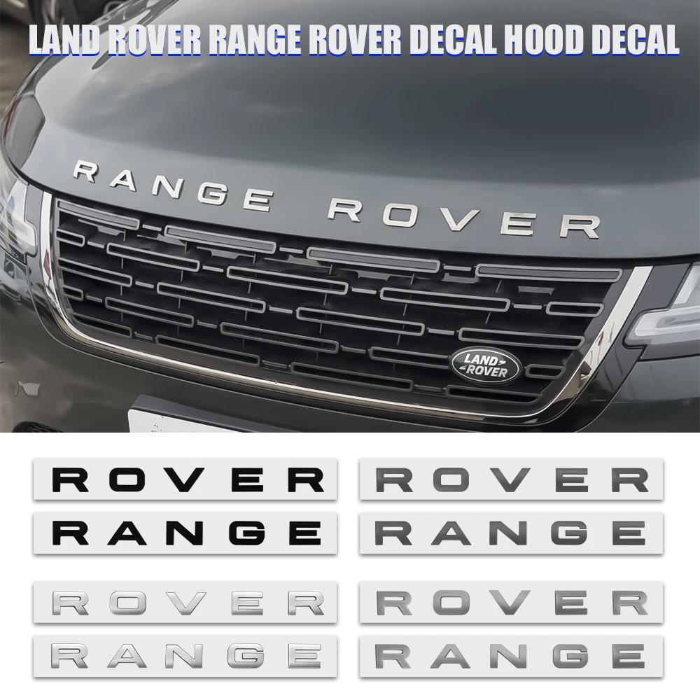 VTL1 Per Range Rover Evoque Sport HSE 1 pz Plastica ABS 3D Emblema Grande per Bagagliaio Auto Lettere Volvo Adesivo Decalcomania per Logo Range Rover