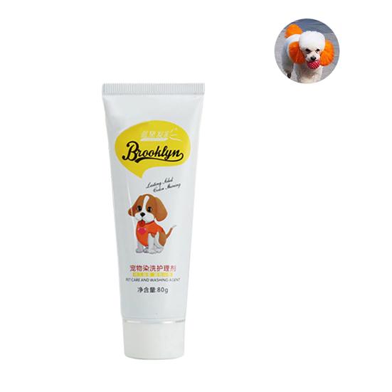 80g animal de compagnie chien chat animaux coloration des cheveux colorants teinture pigment Agent fournitures