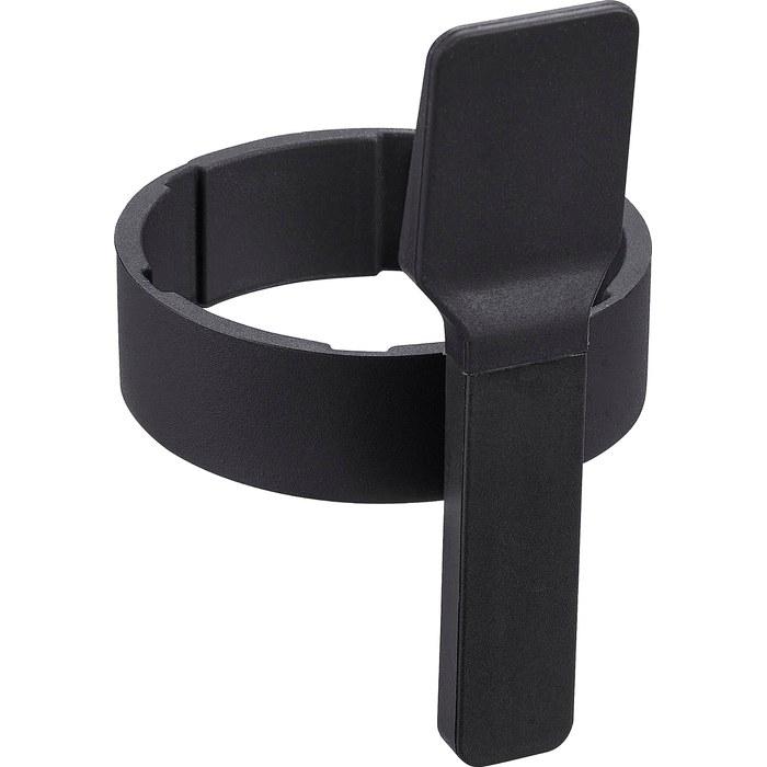 Yamazaki Tower Cosmetic Spatula with Band - Black - 5 X 5.7 X 7.5cm