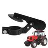 Carbon Steel Exhaust Rain Caps Multipurpose Wear-Resistant Black Exhaust Rain Caps Rainproof Tractor Exhaust Flapper