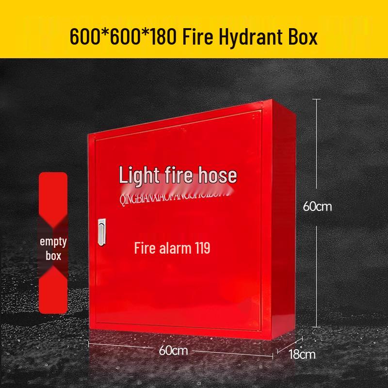 Lightweight Fire Hose Reel - 20/25/30 Meters, 0.8/1.6 Mpa Self-Rescue Fire Hydrant Box