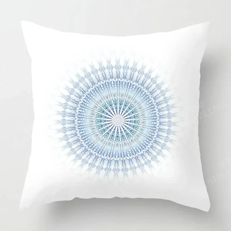 Fall Home Decor Autumn Living Room Throw Pillow Cover Sofa Boho Cushion Cover   Mandala