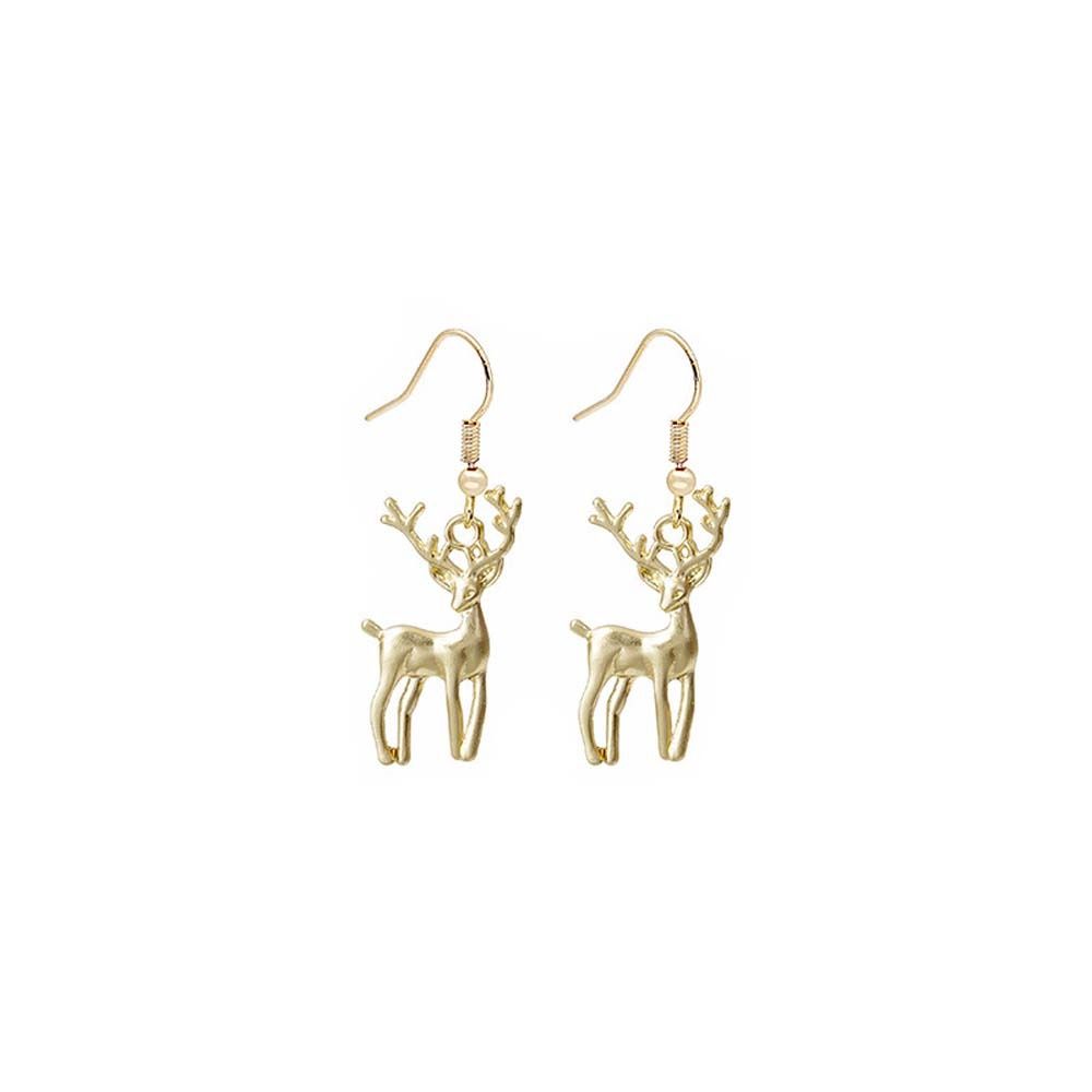Accessories Elk Snowflake Drop Earrings Christmas Earrings Christmas Ear Hook Dangle Earring