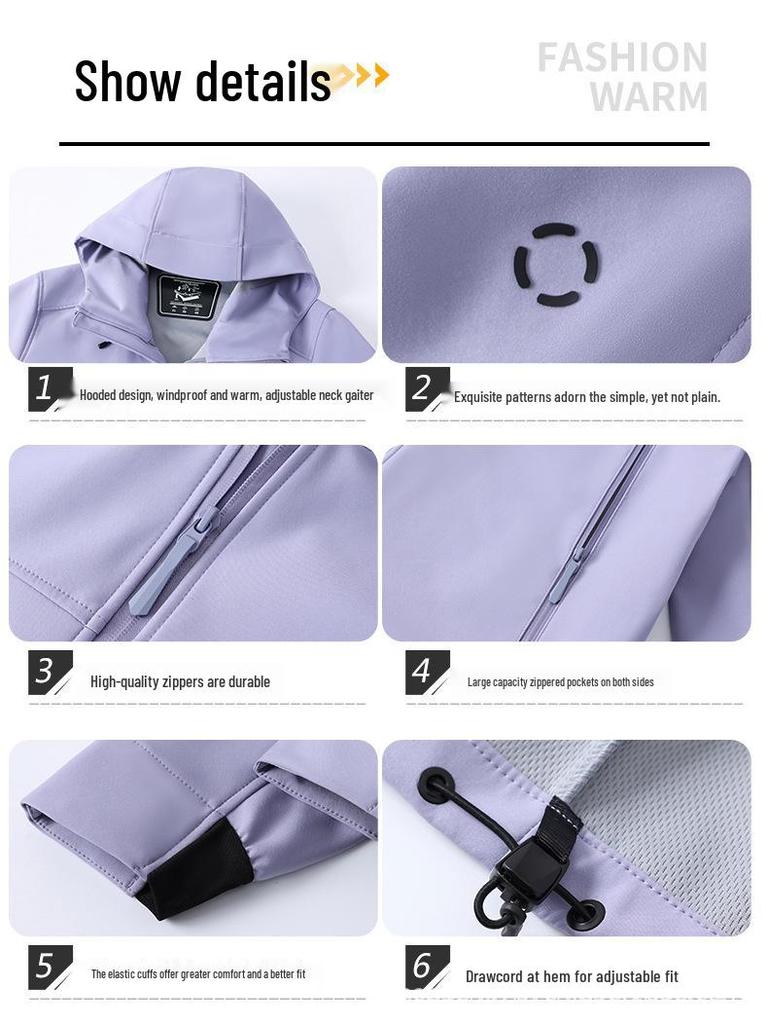 Unisex T800 Softshell Jacket: Scratch & Wear-Resistant