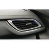 For Buick Regal 2018-2020 Silver Titanium Console AC L&R Air Outlet Vent Trim