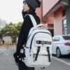 Cool School Bag Male College Student Large Capacity Backpack Female Junior High School Student High School Student Simple Backpack