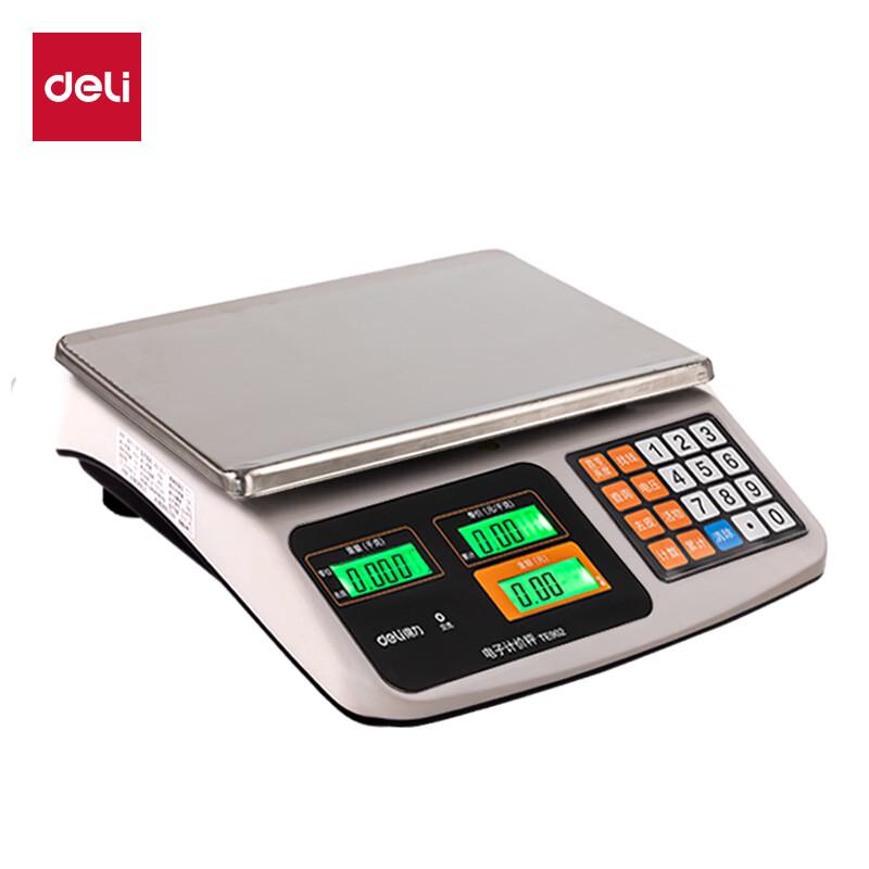 

Deli TE902 Commercial Flat Plate Pricing Scale