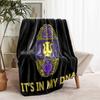 1pc Blanket Omega Psi Phi logo1 Print Design, Lightweight Blanket for Sofa, Bed- Soft &Warm, Gift for All Seasons like Christmas, Halloween