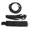 Multi functional Resistance Trainer Acceleration Speed Cord Rope Set for Sports Strength Running Training (4 ring cross