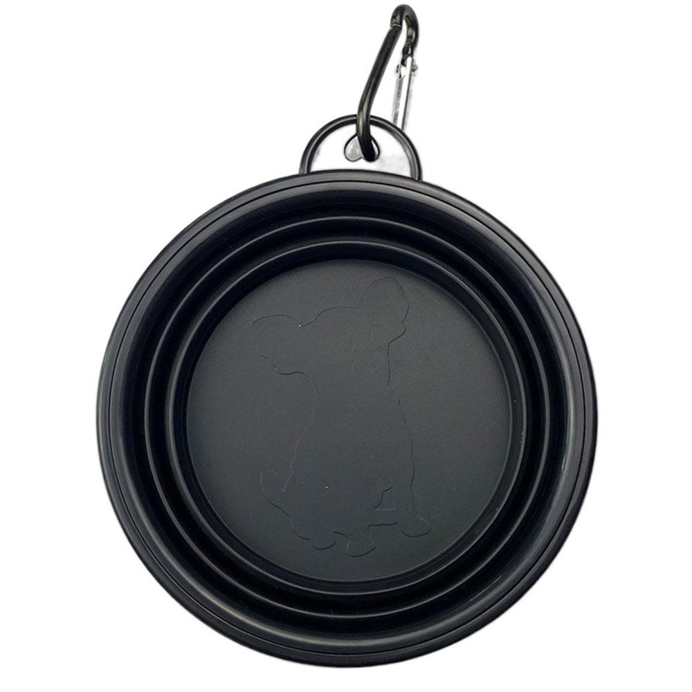 Boli pliabile pentru câini Boli portabile pentru călătorii pentru câini, extensibile pentru pisică, castron cu apă, pentru hrănire, bol din silicon pentru animale de companie, 350/1000 ml