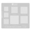 AMAOE 2Pcs Multifunction Solder Tin Planting Template Planting Tin Net for Phone CPU IC Chip Repair