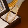 Bamboo Joint Zircon Bracelet Light Luxury Fashion Versatile Elegant Minimalist Women Jewelry