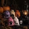 6-Pack Halloween Drawstring Bags for Party Candy Fillers Gift Storage