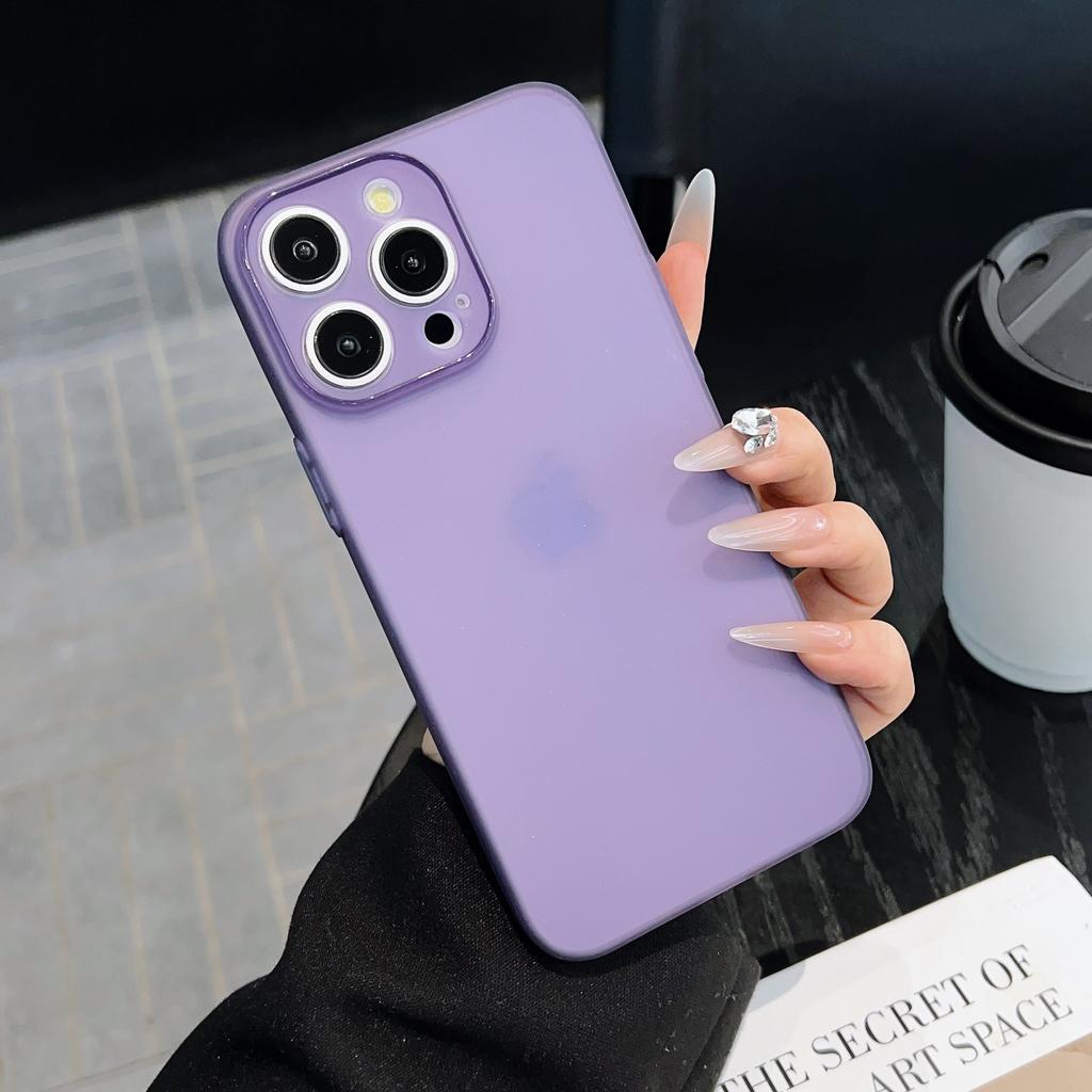 Ultra-thin matte suitable for iPhone16E mobile phone case SE new Apple 15promax transparent matte silicone case