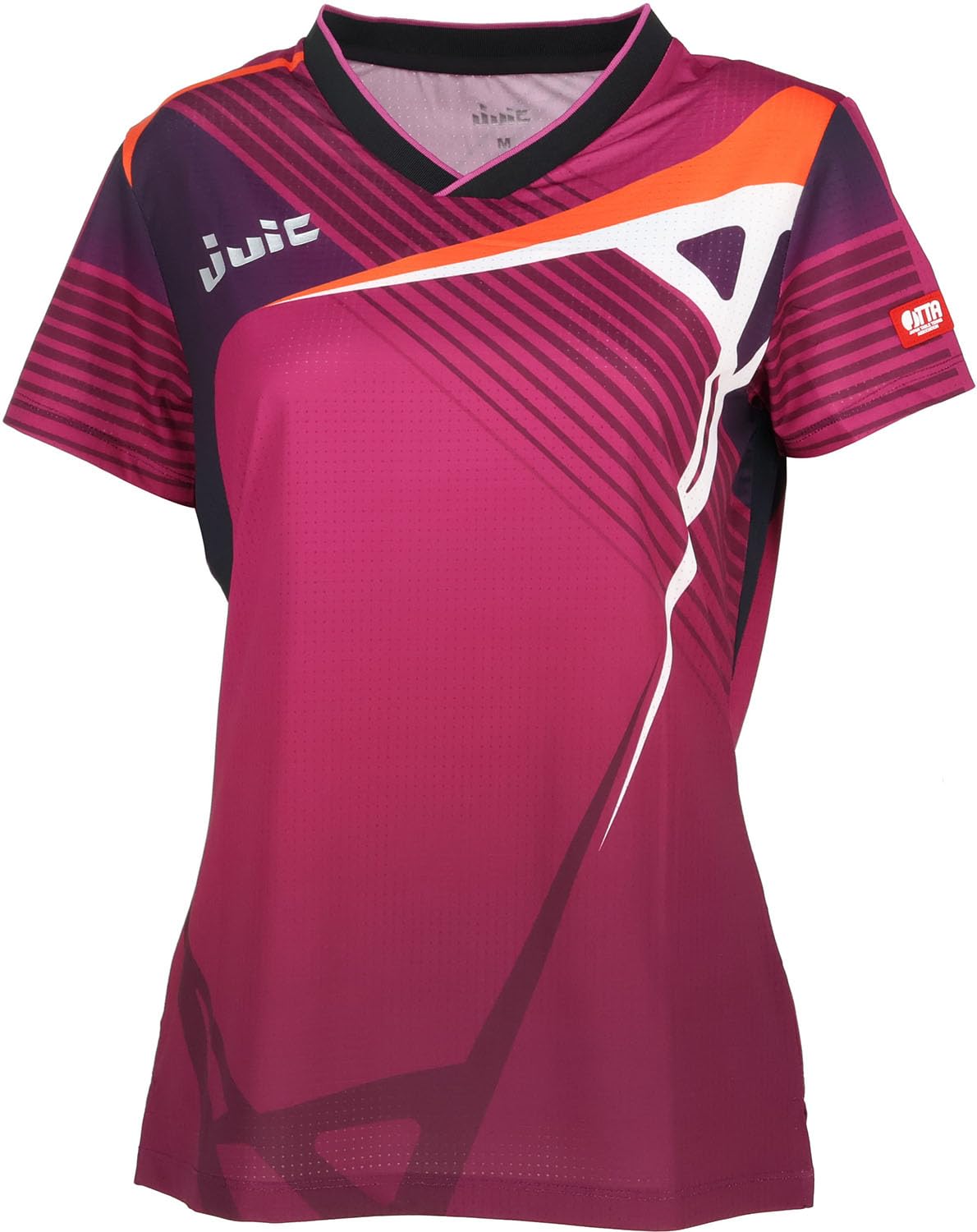 

Игровая футболка для настольного тенниса Juwick Idea, Легкая и быстросохнущая, Сертифицирована JTTA, Женская, Фиолетовая, Размер M (5676W)