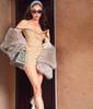 Women's Eco-Friendly Faux Fox Fur Lapel Coat - Short, Loose Fit for Winter 2025.
