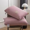 High Elasticity Cervical Support Cotton Pillow - Anti-Collapse Design for Home and Hotel Use, Enhances Sleep Quality