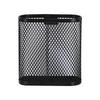Semi-Circle/Oval Hanging Pen Holder Mesh Desk Organizer Durable Makeup Brush Container  Students