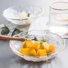 IJARL Elegant Glass Fruit & Dessert Plate Set (2-Pack)