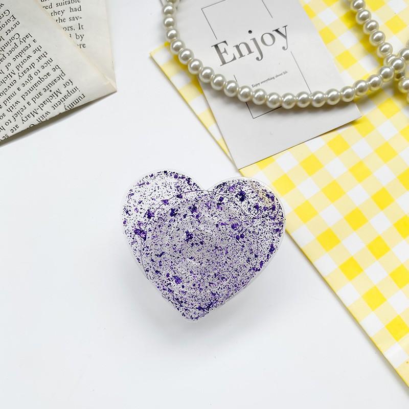Dropped Love Phone Airbag Bracket Ins Wind Shattered Foil Glitter Royal Sister Fan Selfie Ring Buckle Lazy Desktop Stand