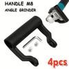 1Pcs Angle Grinder Handle ,Anti-slip Grip,Absorbs Vibration,Enhances Stability,Suitable for M8 Standard Thread Multiple Models