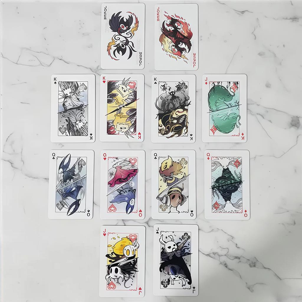 Hollow Knight Standard Poker Card Family Party Board Game Playing Cards Group Portable Creative Board Gift Collection Pokers Toy