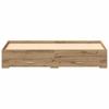 Artisan Oak Bed Frame 180 x 200 cm Particleboard