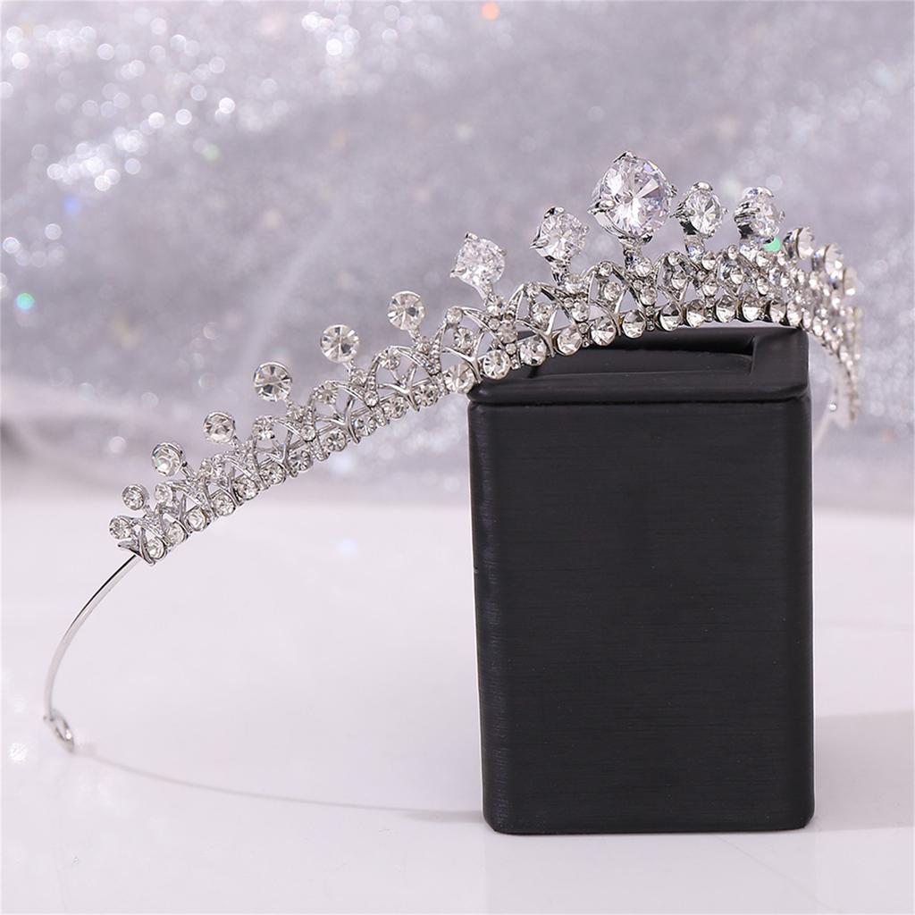 Strass Kristall Krone Diademe Hochzeit Braut Haarschmuck Geschenke Accessoires Mädchen Prinzessin Königin Party Stirnband