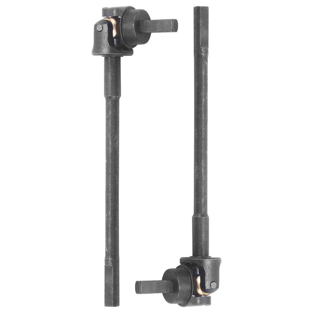 2pcs RC Hardened Steel Front Universal Driveshaft for Axial Capra 1.9 UTB 110 RC Car