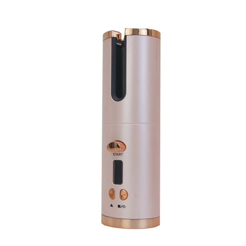Automatic Hair Curler Wireless With Heat Timer Modes Rechargeable Portabl Fast Heating Styler For Perfect Curls Every Time