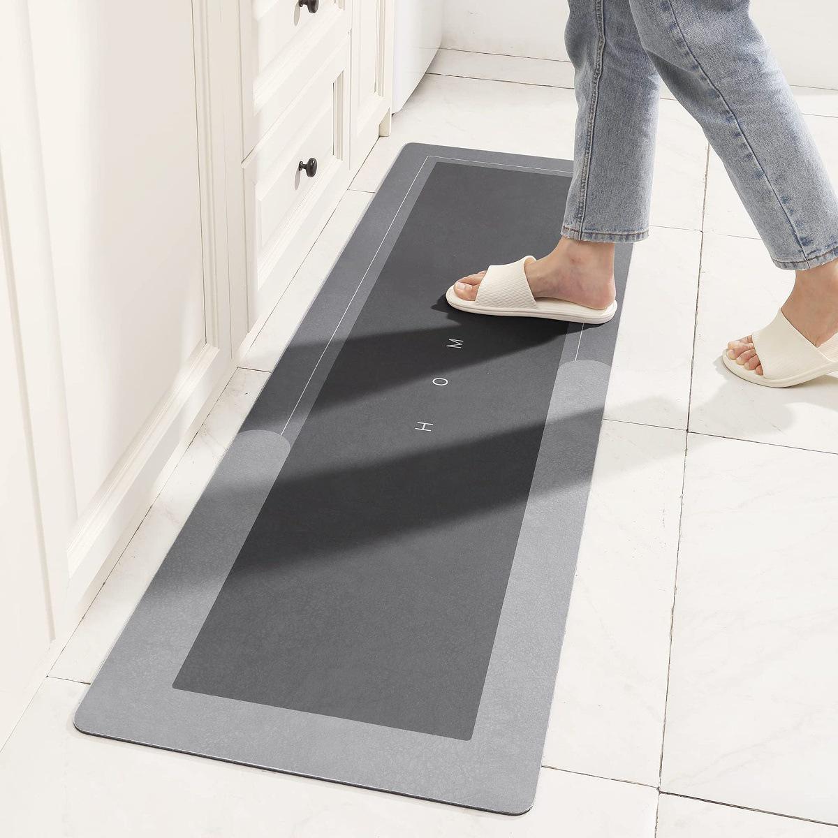 

Water-Absorbent Non-Slip Diatom Mud Floor Mat for Kitchens and Restaurants 40*60cm - Diatomaceous Earth Gen 2