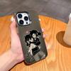 Coffin Of A-Andy And Leyley Phone Case For iPhone17,16,15,14,13,12,11,Pro,MAX Gray Matte Silicone Black Cover