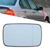 Right Hand Blue Heated Wing Door Mirror Glass Fit for 3 Series (E46) 1998 2005