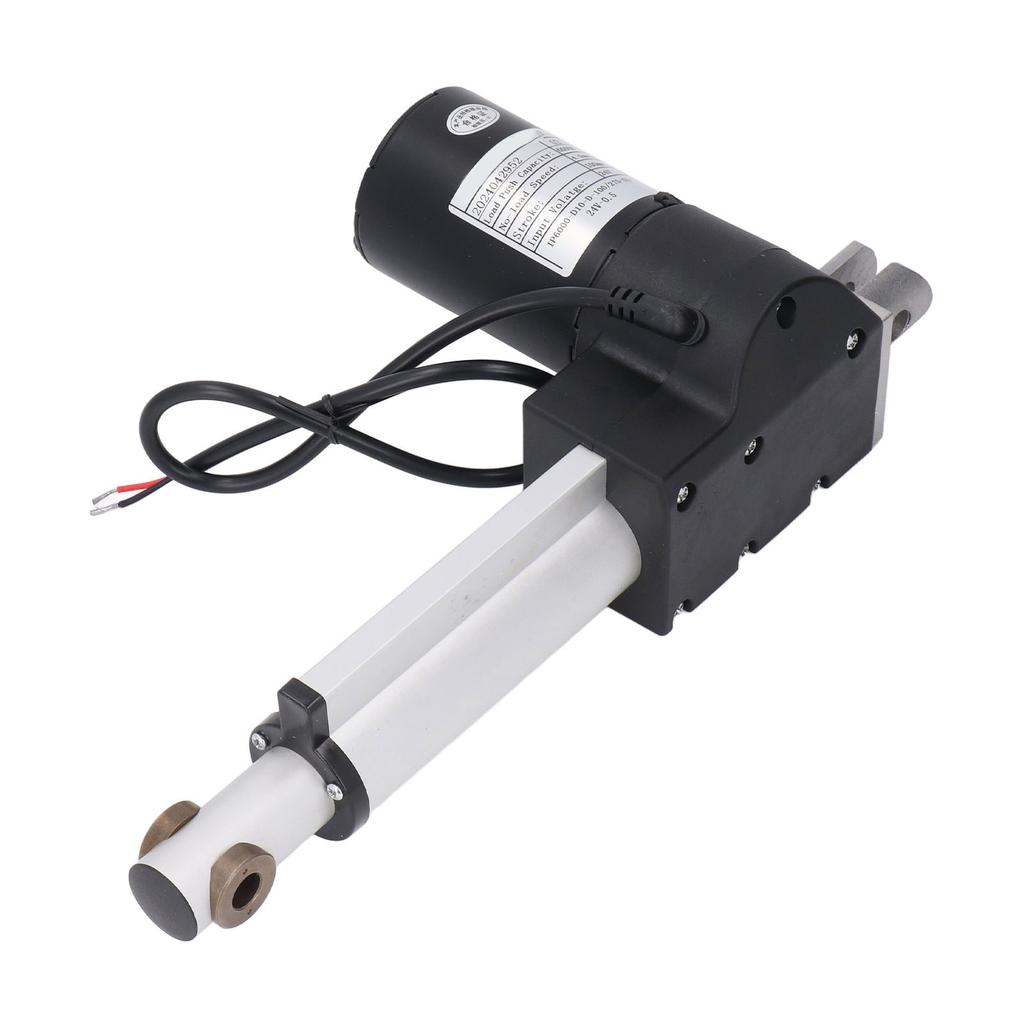 Electric Linear Actuator 100mm Stroke 6000N Thrust 4.5mm S Speed Heavy Duty Linear Actuator with End Limit Switch DC24V