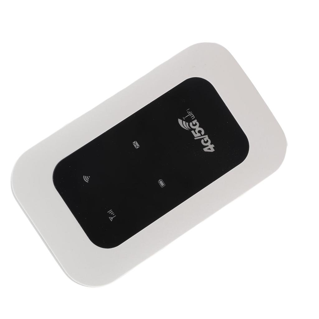 Portable 4G WiFi Hotspot 300Mbps Plug and Play Support 10 Devices Travel Mobile Hotspot with SIM Card Slot for