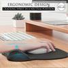 Ergonomic Mouse Pad With Gel Wrist Rest - Non-slip