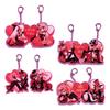 [QQLADY] Hazbin Hotel Keychains, Set of 2-8, Alastor, Lucifer, Vox, Acrylic Keychains, Stylish Accessories, Decorative Accessories, Cell Phone Keys,