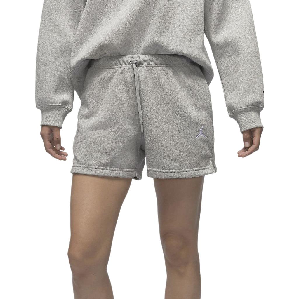 Jordan Brooklyn Fleece Casual Shorts Women's Toned Dark Gray/White HJ1366-063