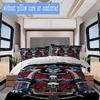 Warhammer 40K Pattern Bedding,Quilt Set Quilt Cover Pillowcase Home Birthday Gift (1*duvet cover+2*pillowcase,without core)SSJT0917577