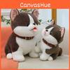 Collar Dog Cute Plush Toy Cartoon Doll Girls Children Birthday Festival Gift