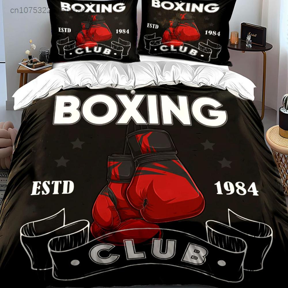 """Boxhandschuhe Sport Trainingsset""" Mehrere Größen für Kinder und Erwachsene Schlafzimmer Exquisites 3-teiliges Bettwäscheset, Geschenk"""