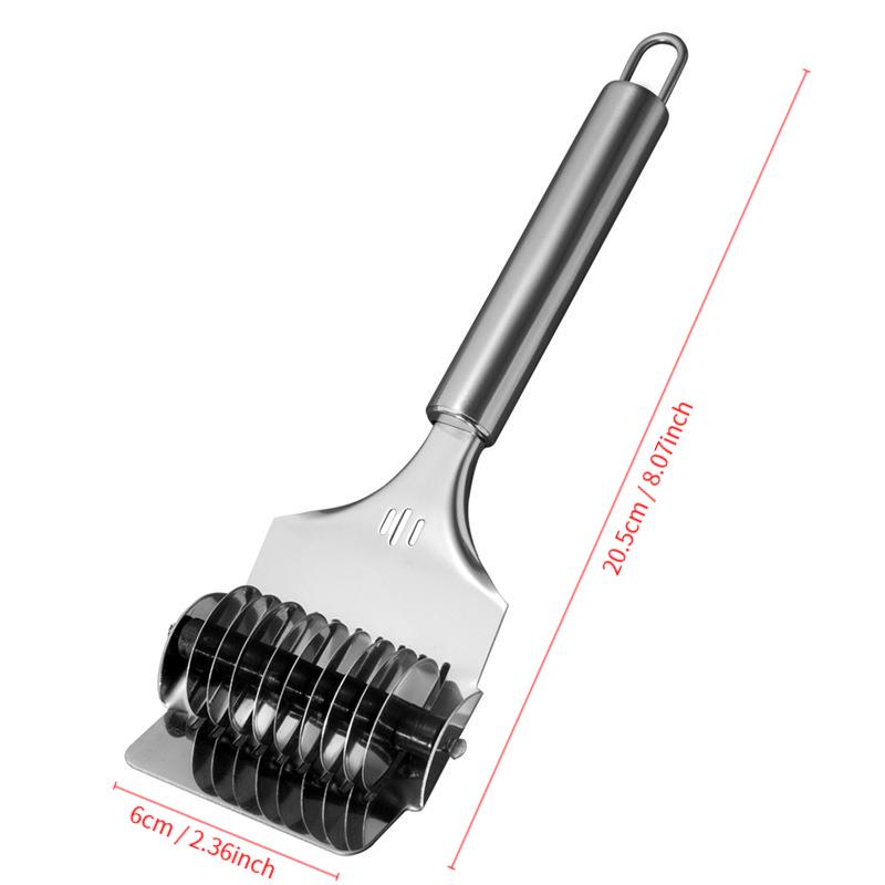 Stainless Steel Large Dumpling Skin Dough Circle Roller Machine Cutters Home Baking Maker Kitchen Pie Pizza Pastry Rolling Tools