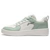 New LiNing Spike Years Anti Slip Wear Resistant Breathable Height Increasing Low Top Skateboard Shoes Women's White Green AGCT148-1