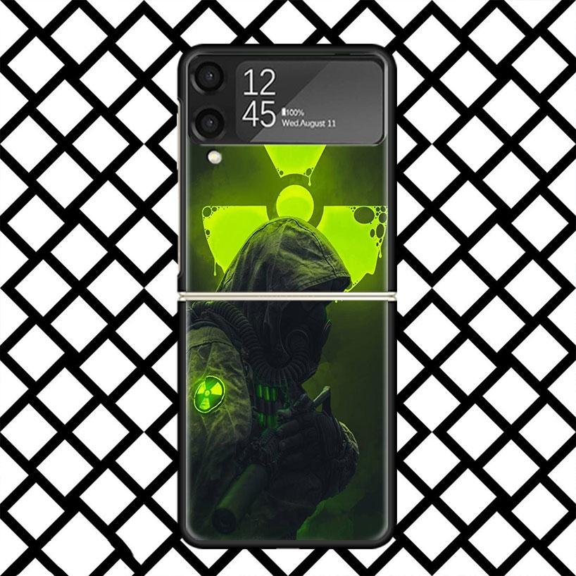 Game S-Stalker Phone Case For Samsung Z Flip 7 6 5 4 3 Galaxy ZFLIP7 ZFlip6 5G Flip5 Flip4 Flip3 5g Black Hard Cover